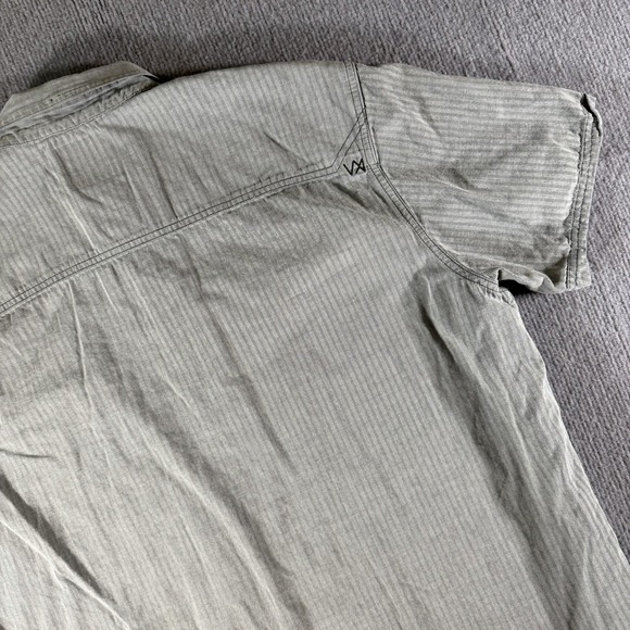 5.11 Tactical Series Shirt Mens Extra XL Gray Snap Button Down Short Sleeve - Picture 6 of 10